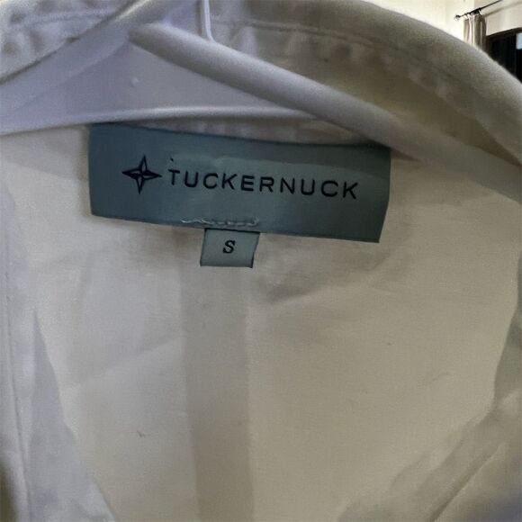 Tuckernuck Women's White Button-Down Shirt Size Small Long Sleeve Collared - Picture 3 of 4